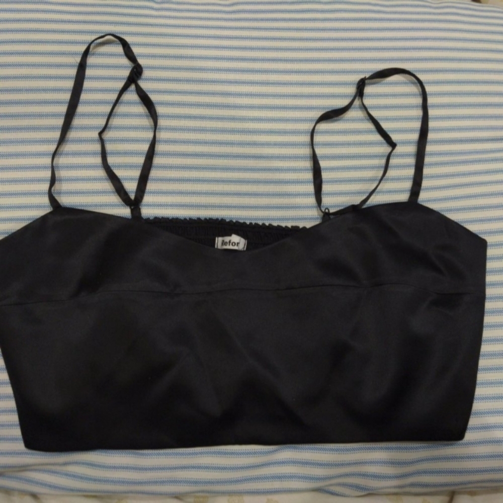 Reformation Silk Maxi dress & bralette set - Picture 6 of 6